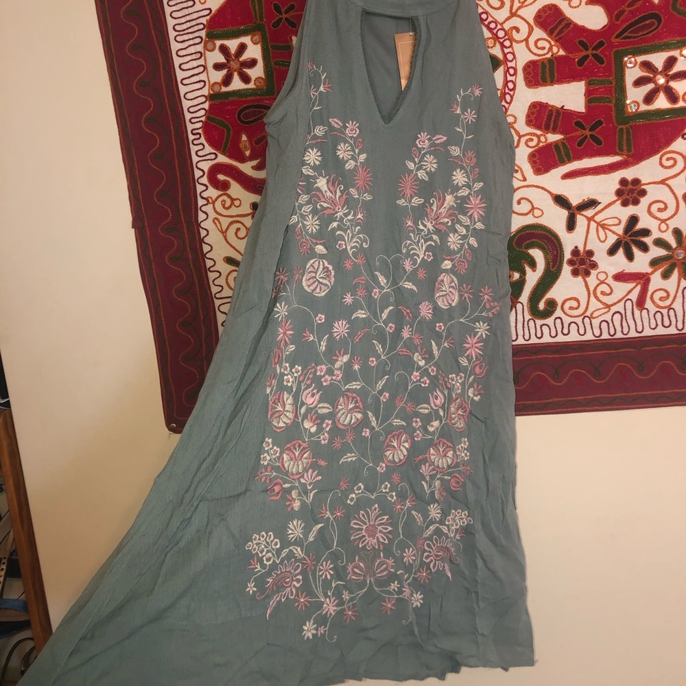 Franchesca Embroidered Dress